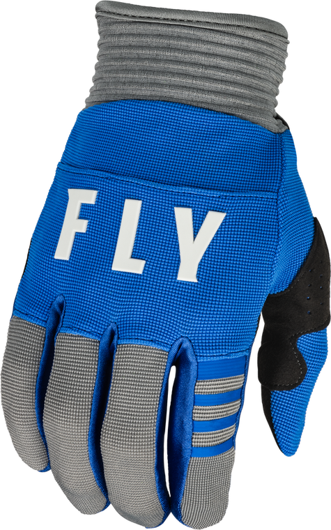 FLY Racing 2023 Youth F-16 Gloves Blue/Grey
