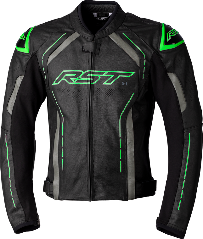 RST S1 CE Jacket Black/Grey/Neon Green