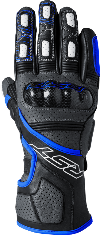 RST Fulcrum CE Gloves Grey/Blue/Black