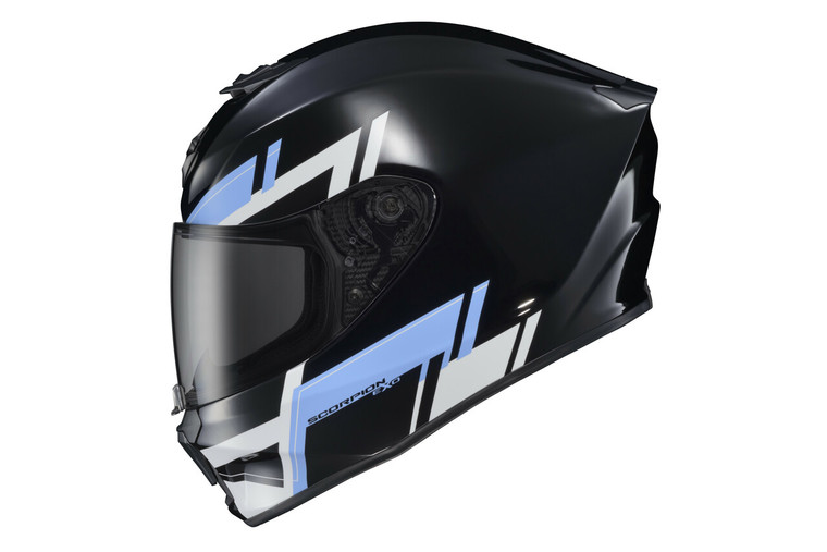 Scorpion EXO-R420 Full Face Helmet Pace Blue