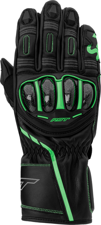 RST S1 CE Gloves Black/Grey/Neon Green