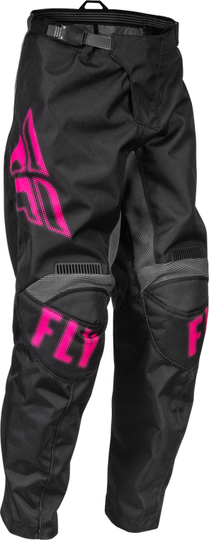 FLY Racing 2023 Youth F-16 Pants Black/Pink