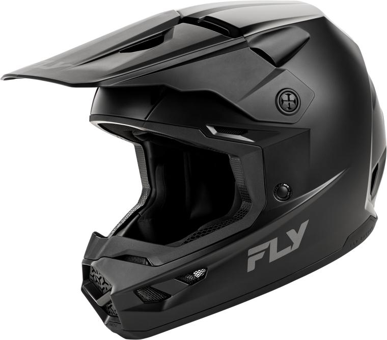 FLY Racing Solid Offroad Helmet Matte Black