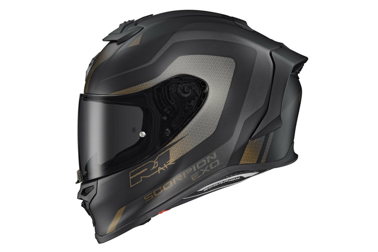 Scorpion EXO-R1 Air Full Face Helmet Hive Gold/Black