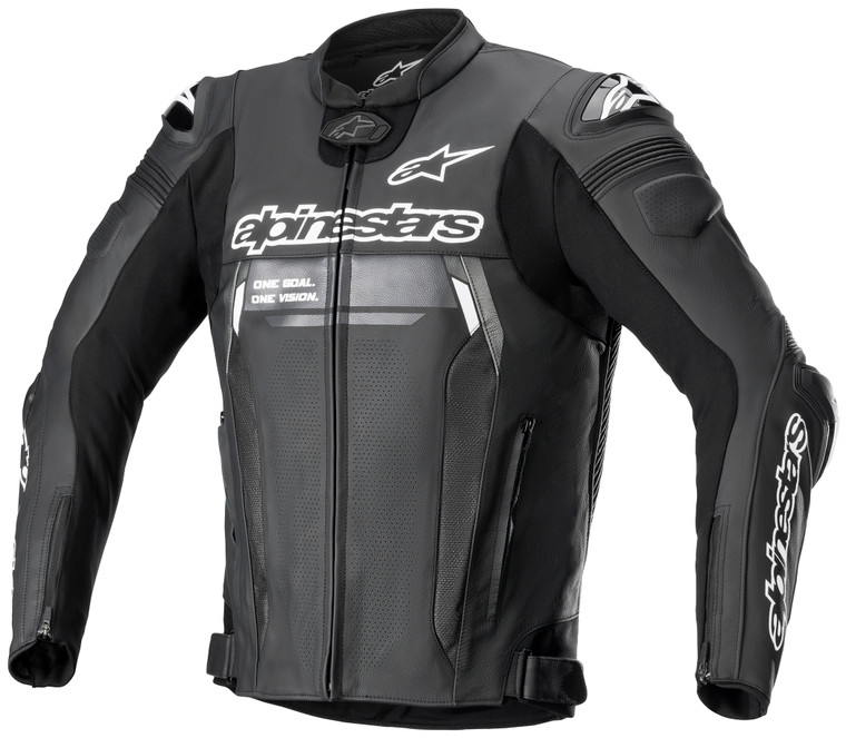 Alpinestars Missile Ignition v2 Leather Motorcycle Jacket Black