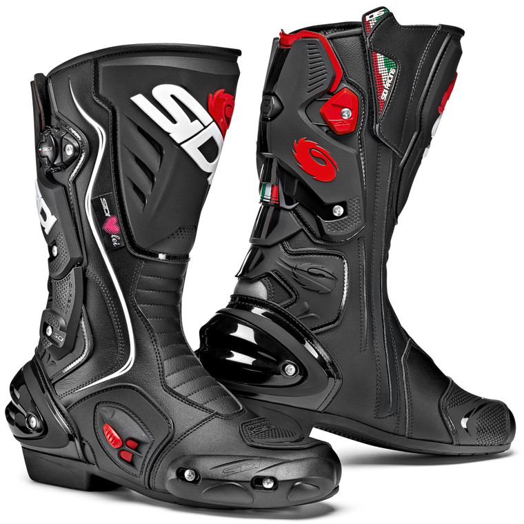 Sidi Womens Vertigo 2 Lei Street Racing Boots Black/Black