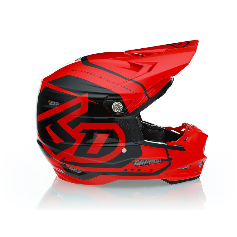 6D ATR-2 Offroad Helmet Torque Red Gloss