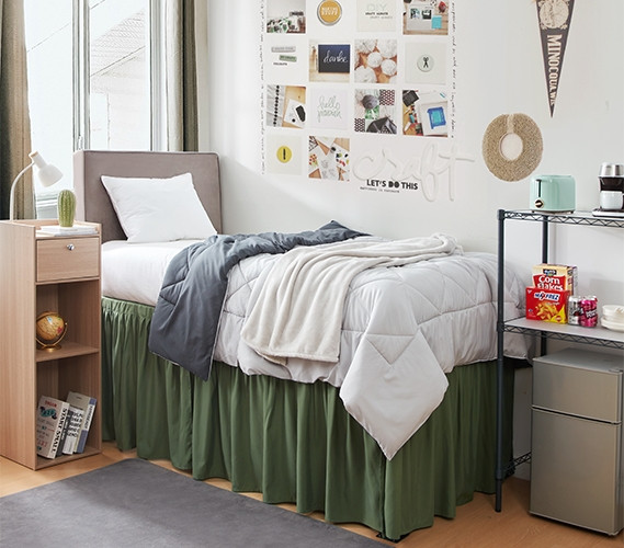 Amazon Wrap Around Bed Skirt Twin Xl Bed Skirt Easy To Install