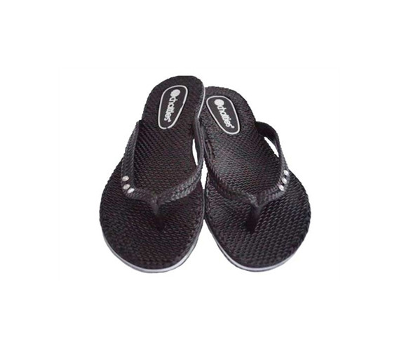 Black Chatties Shower Sandal