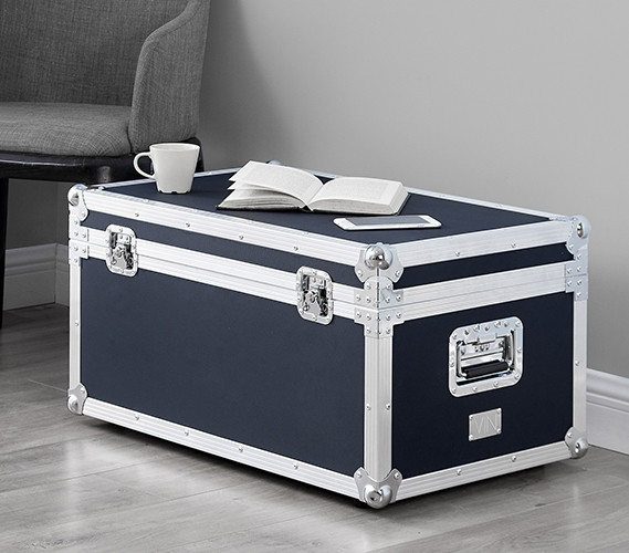 VIN Armored Trunks - Nightfall Navy - Dorm Room Storage Chest