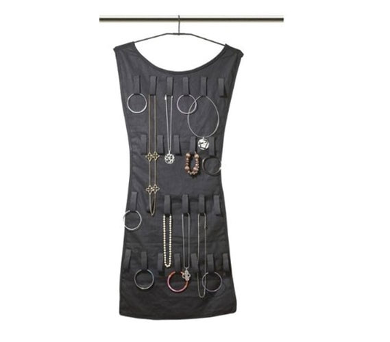 black sequin dress zara Black Beaded Quatrefoil Charm Bracelet | Cute Bracelets main image 0