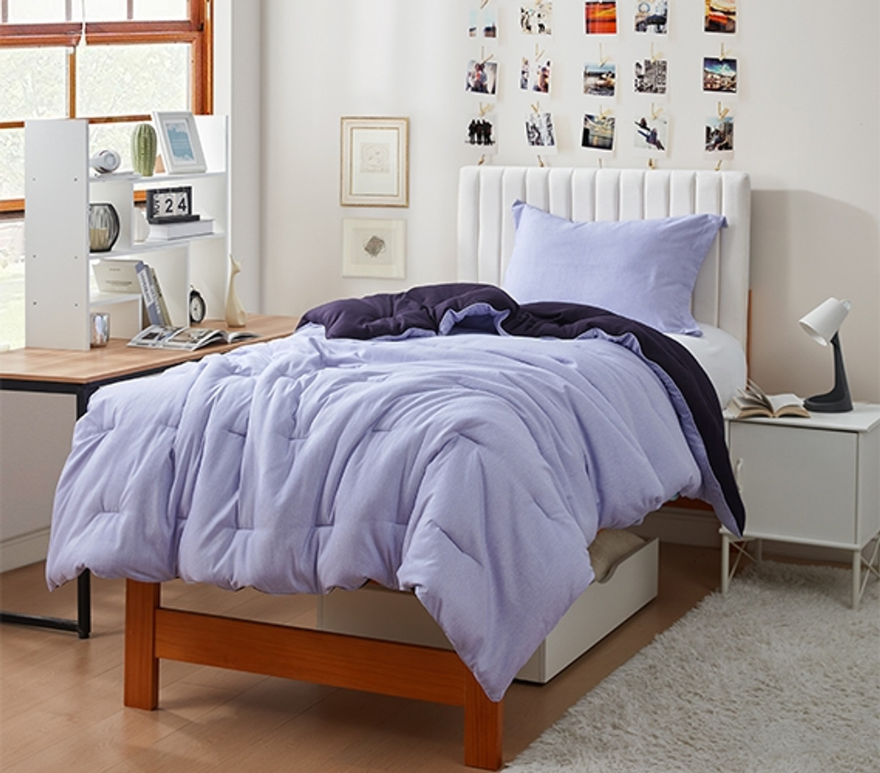 Purple Dorm Decor Ideas - Coma Inducer Designer Twin XL