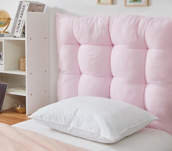 Designer Dorm Room Ideas Puffy Tufted College Headboard Twin