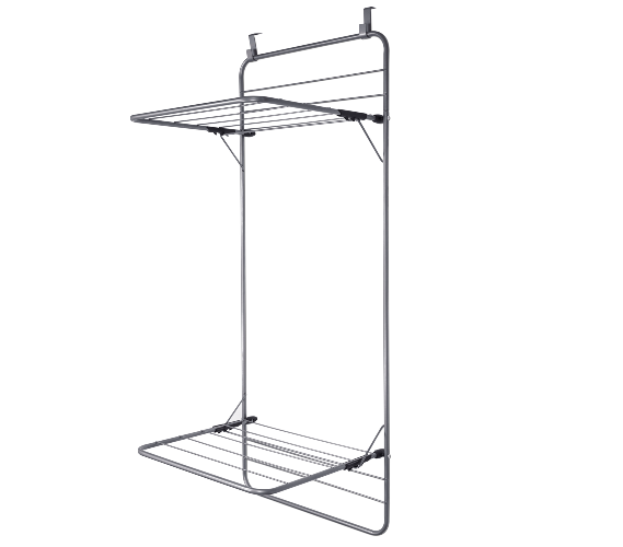 Durable Dorm Drying Rack Over the Door Dorm Room Shelving for