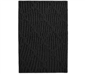 Quatrefoil College Rug - Black