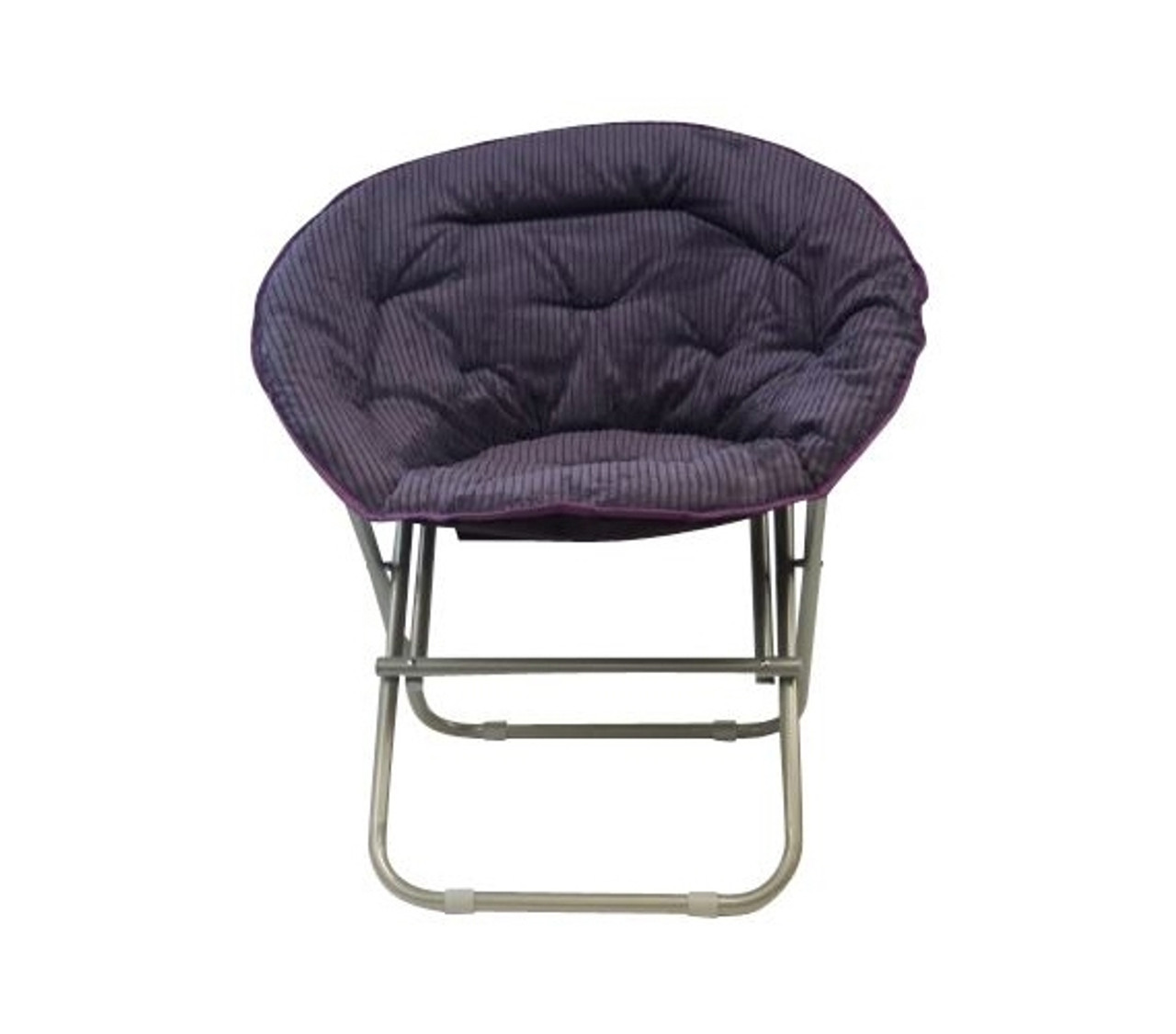 Cute Dorm Room Seating Ideas Comfy Corduroy Moon Chair Purple