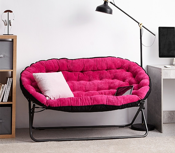 Papasan Dorm Sofa Pink Dorm Seating College Futon Dorm Lounge