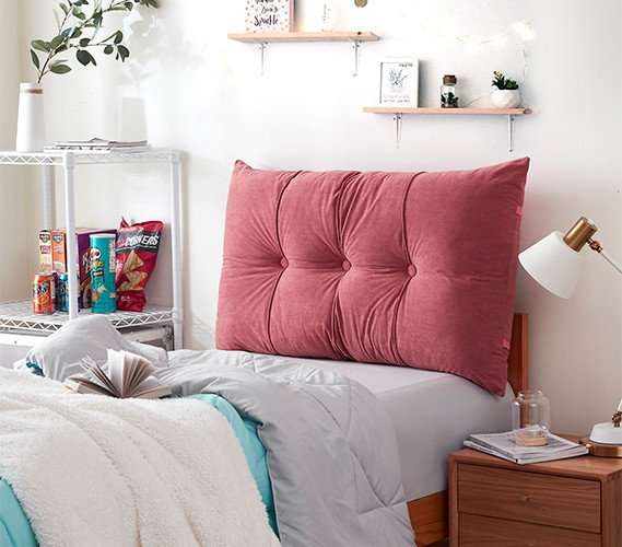 Twin XL Designer Dorm Bedding Essentials: Rainha - Plush Tufted