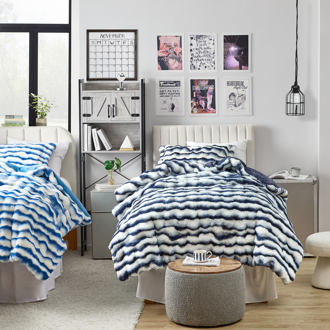 Freezin Waters Coma Inducer® Twin XL Comforter Navy Ocean