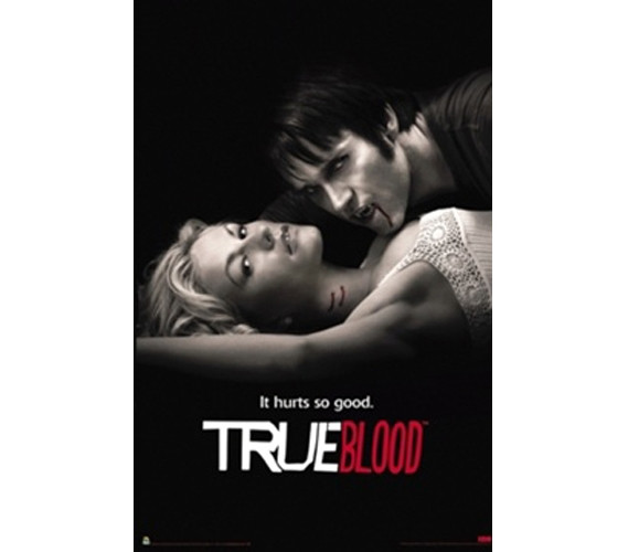 True Blood It Hurts so Good Poster, Perfect Gift for Vampire Lover