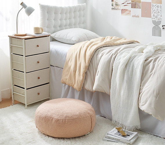 Cute Dorm Room Chairs Rainha Cozy Sherpa Floor Pillow Circle