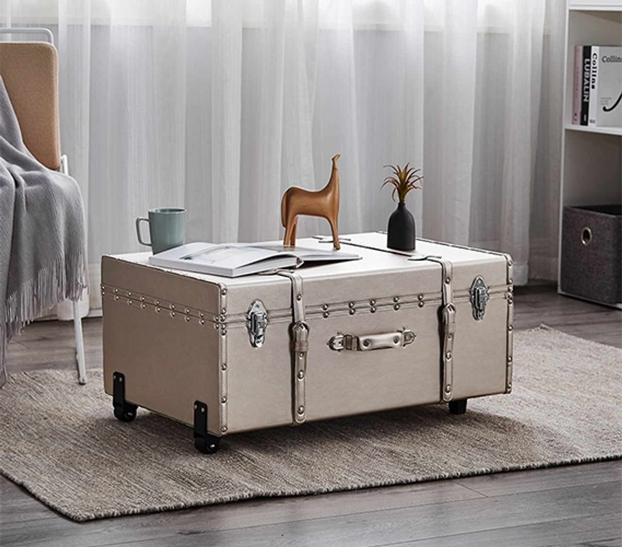 Affordable College Trunk Cute Dorm Organization Tip College