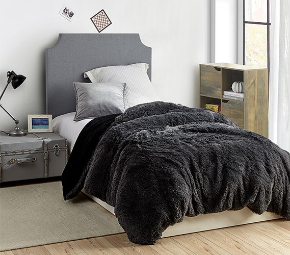 Dark Grey Boys Queen Comforter Duvet Cover Twin Size Comforter