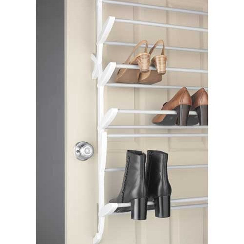 24 Pair Shoe Rack (non-slip) Over the Door cheap closet