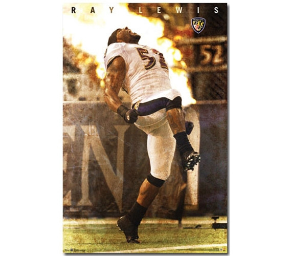 Baltimore Ravens Lewis Poster College Dorm Products And