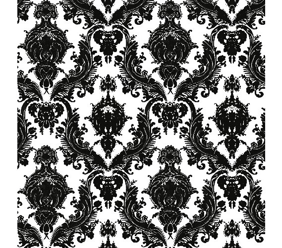 black and white designer wallpaper