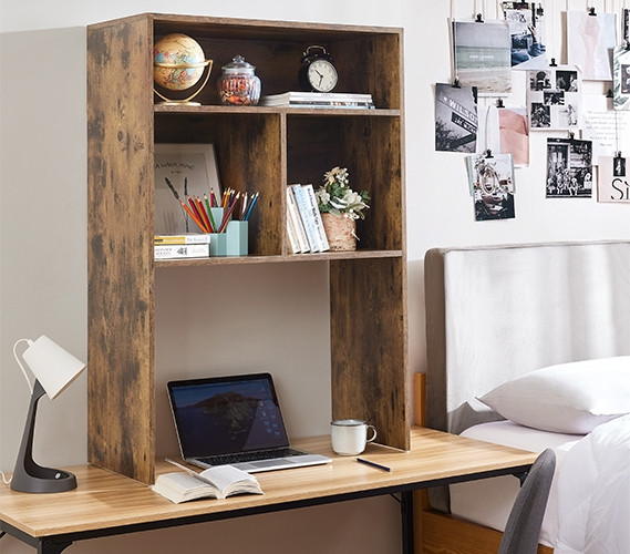 College Hutch Furniture: Yak About It - Extra Depth Cube Dorm Desk