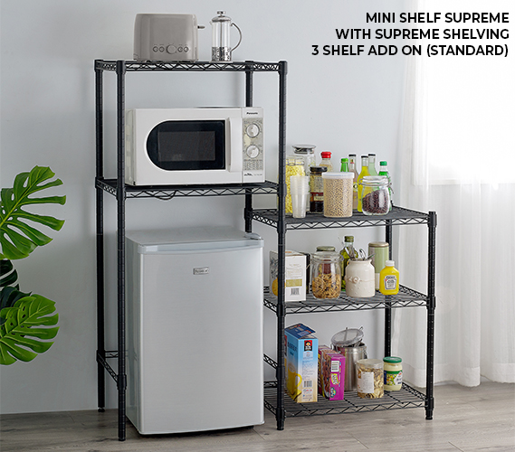 Unique College Storage Options Gunmetal Gray The Mini Shelf