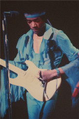 Jimi Hendrix Berkeley Wall Canvas