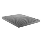 Ultimate Sleep - Coma Inducer - 6" Memory Foam Plus Support Foam Twin XL Bedding Topper - Nighttime Gray Ultimate Sleep - Coma Inducer - 6" Memory Foam Plus Support Foam Twin XL Bedding Topper - Nighttime Gray