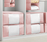 Cubby Bin Cube Storage Box with Lid and Handle Space Saving Organization Hacks College Student Essentials Pink Dorm Decor Cubby Bin Cube Storage Box with Lid and Handle Space Saving Organization Hacks College Student Essentials Pink Dorm Decor