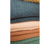 Towel Set - Chevron Waves College Room Accessories