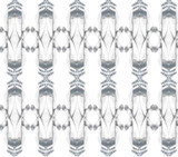 Cool Dorm Accessories - Kaleidoscope Zinc Designer Removable Wallpaper - Wall Decor For College