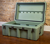 Dorm Storage Trunk Rotomolded Plastic Cargo Box College Footlocker with Wheels and Handle Dorm Storage Trunk Rotomolded Plastic Cargo Box College Footlocker with Wheels and Handle