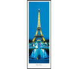 Eiffel Tower - Twilight Panorama Eiffel Tower - Twilight Panorama