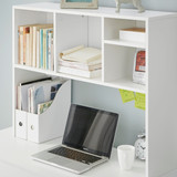 White Dorm Furniture High Quality College Supplies for Teen Girls Durable Dorm Desk Bookshelf