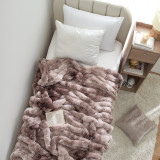 Snowball Chunky Bunny® - Coma Inducer® Twin XL Blanket - Wisdom Brown Snowball Chunky Bunny® - Coma Inducer® Twin XL Blanket - Wisdom Brown