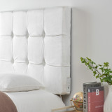 Extra Long Twin Headboard with Outlets Affordable Dorm Supplies for College Girls