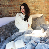 Coma Inducer® Hoodie - Cozy to the Est - White