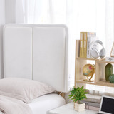Tavira Allure® Outlet College Dorm Headboard - Simple Style - White