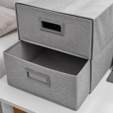 TUSK® Bin Drawers (Top to Bottom) - Gray