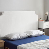 DIY Headboard - Full / Full XL College Dorm Bed - White