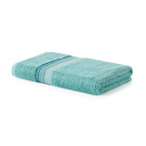 Ombre Stripe College Bath Towel - Aqua