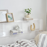 Ciao Bella® - Slim Classic Acrylic College Dorm Bedside Shelf