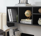 REFURB The College Cube - Dorm Desk Bookshelf - Black