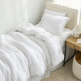 Thicker Than Thick® - Coma Inducer® Twin XL Comforter Set - Standard Plush Filling - Real White